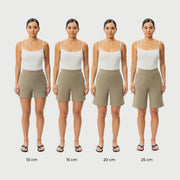 Light Ponte Shorts