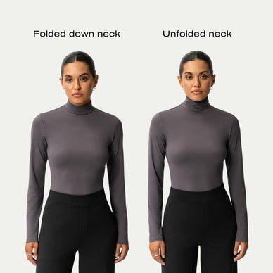 Soft Turtleneck Long-sleeve | Ninepine