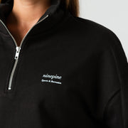Quarter-Zip Relaxed Sweater