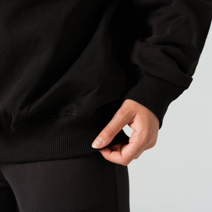 Quarter-Zip Relaxed Sweater