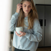 Quarter-Zip Relaxed Sweater