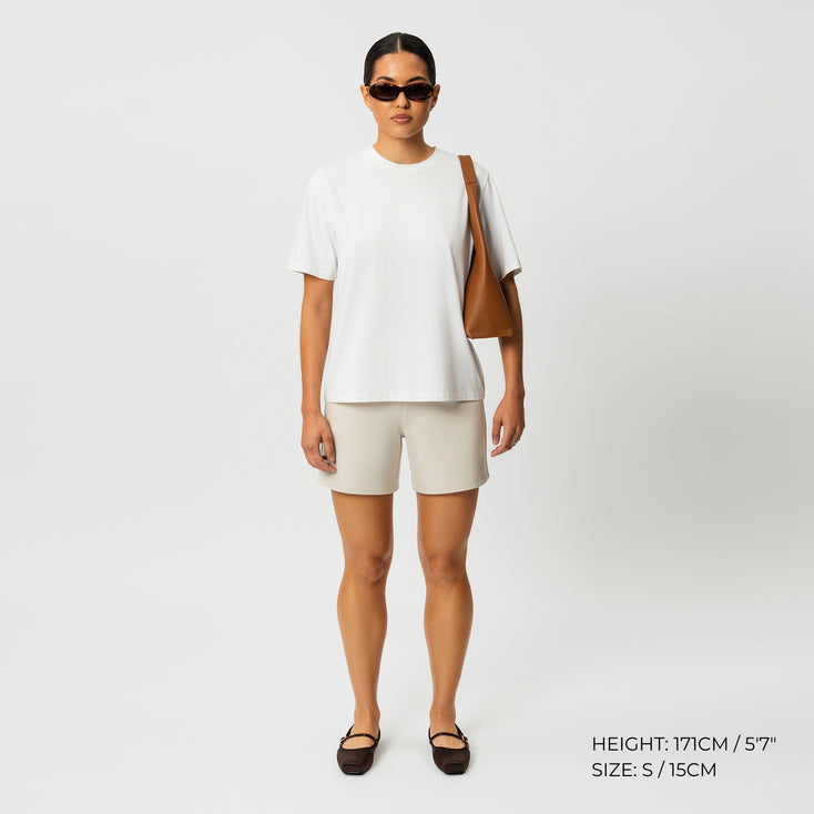 Light Ponte Shorts