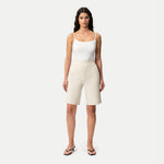 Light Ponte Shorts - Ninepine