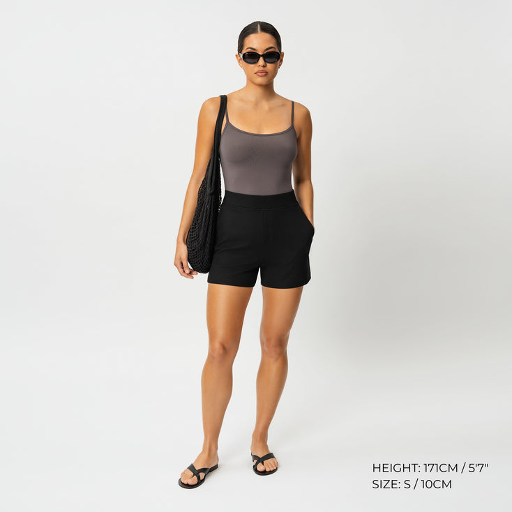 Light Ponte Shorts