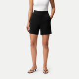 Light Ponte Shorts - Ninepine