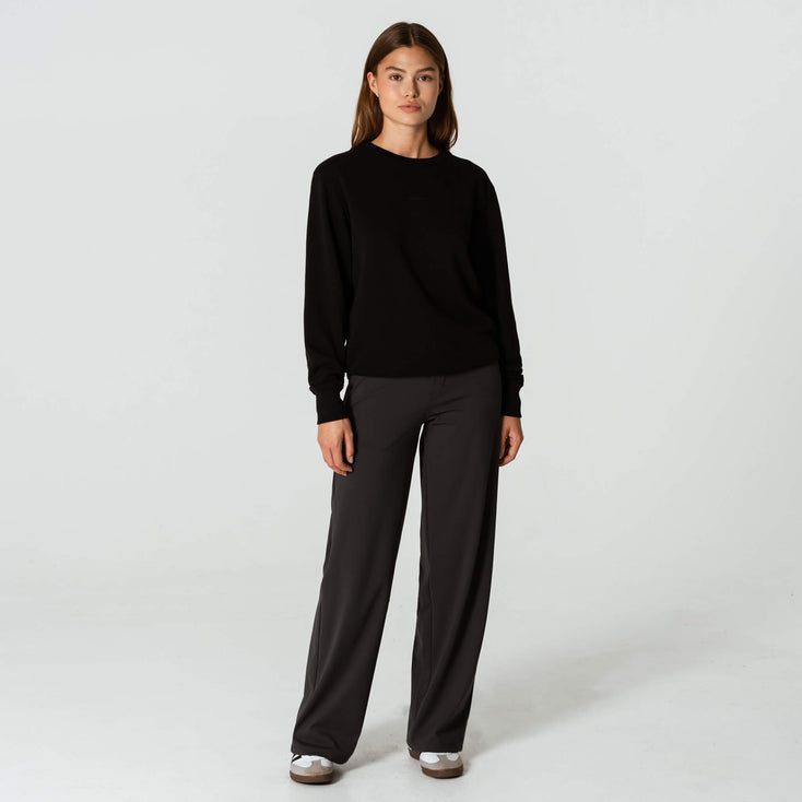 French Terry Crewneck Sweater
